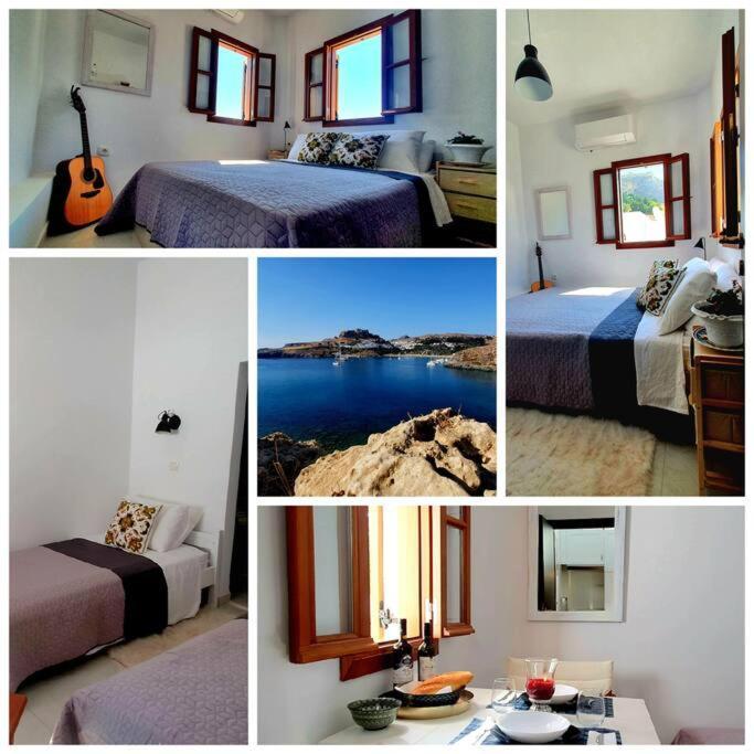 The Olive Tree Villa Lindos Exterior foto